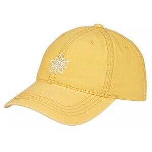 Alpine Design Women's Canvas Washed Cap Adjustable Flower Golden Sunset Golf New